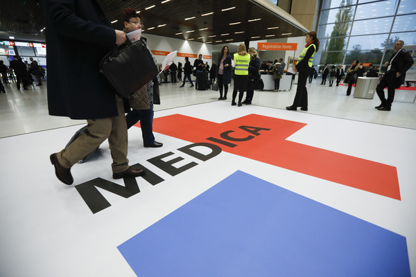 의료기기 전시회 메디카(사진=라인메쎄 제공)