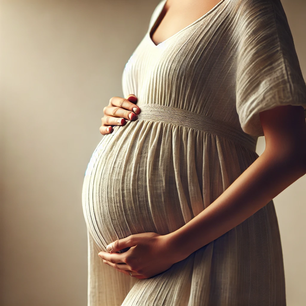 만삭 임산부. (AI생성 이미지)