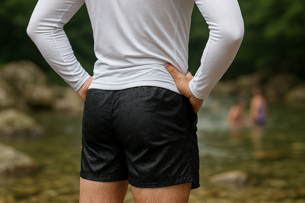 여름철 요로감염을 예방하려면, 물놀이 후 마른 속옷으로 갈아입어 세균이 증식하지 않도록 하는 것이 중요하다. (AI 생성 그림)